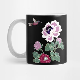 Humminbird in serene garden Mug